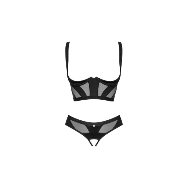 Chic Amoria ensemble ouvert - Noir